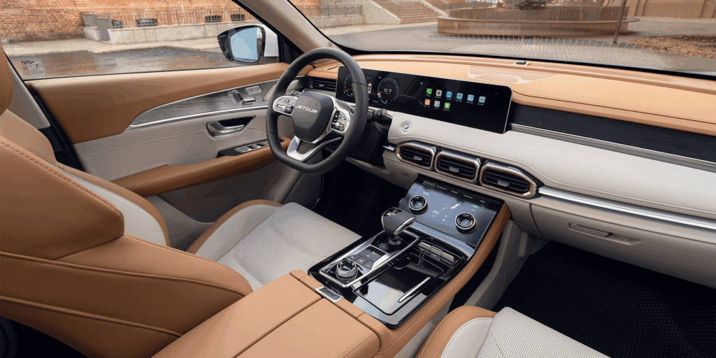 JETOUR X70 PLUS — интерьер салона
