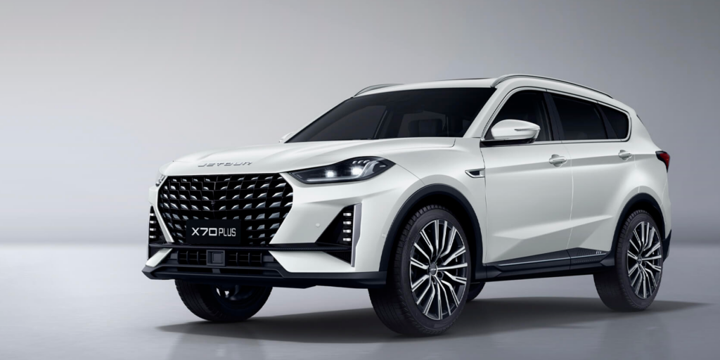 JETOUR X70 PLUS — внешний вид кузова