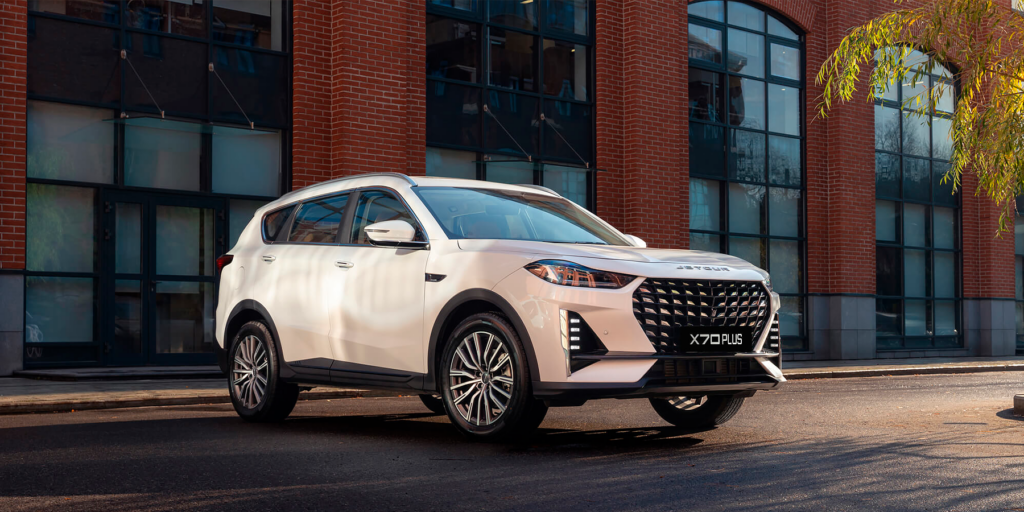 JETOUR X70 PLUS — иллюстрация оснащения модели