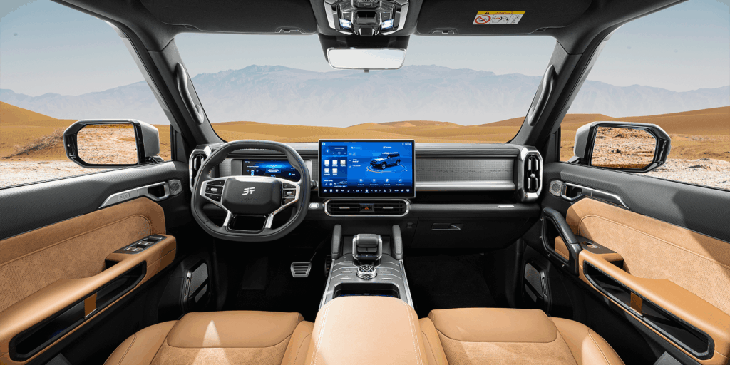 JETOUR T2 — интерьер салона