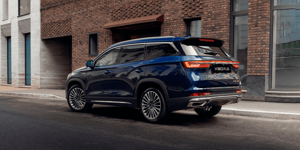 JETOUR X90 PLUS — иллюстрация оснащения модели